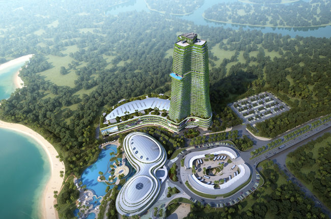 鳥(niǎo)瞰碧桂園森林城市